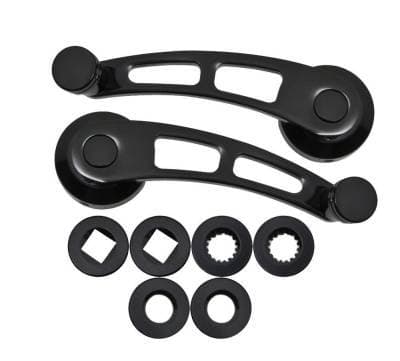Window Crank Set -- Black