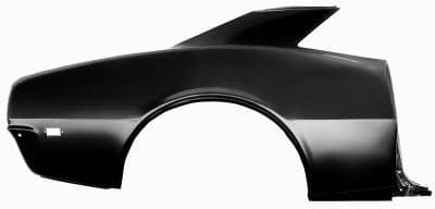 Replacement Quarter Panel for 1968 Camaro Coupe