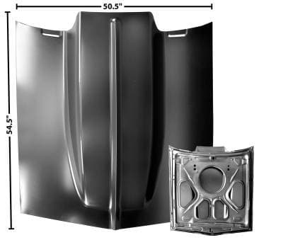 1967 - '69 Camaro Hood - with 4" Cowl & Bug Screen