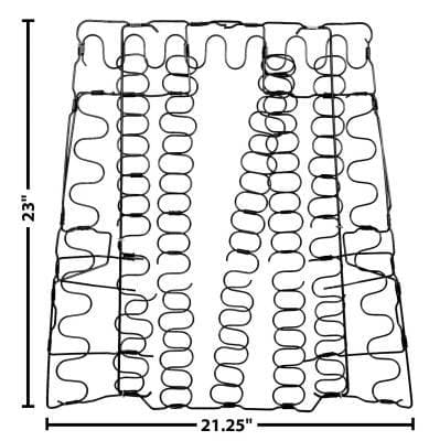 Lowback Seat Back Springs for 1969 - 72, Bucket Seat, Various GM Models