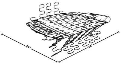 Seat Bottom Springs for 1962 - 65 Impala & Nova, Bucket Seat