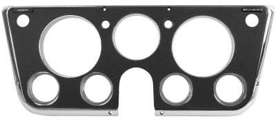 Dash Bezel for 1969 - 1972 Chevy/GMC CK Series Truck, Black