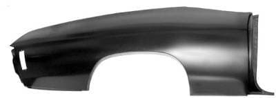 Full Quarter Panel for 1970 -1972 Chevelle Convertible, Right or Left Hand