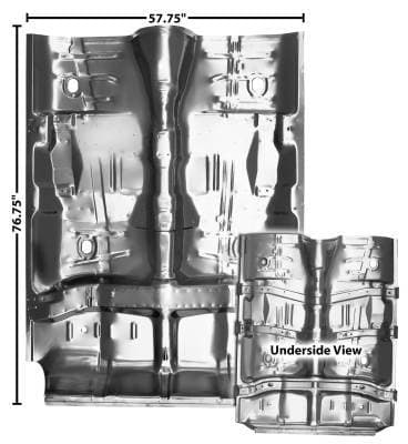 Floor pan for 1968 - 1969 El Camino