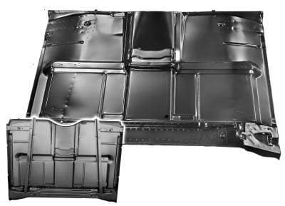 1967 - 72 Chevy Pick Up Complete Cab Floor Panel with Brace