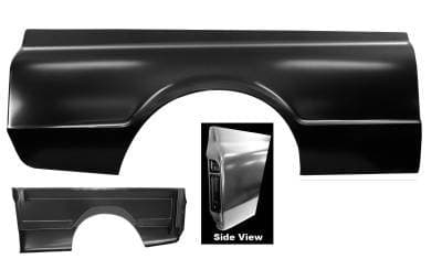 1967 Chevy "Fleetside" Truck Bedside Panel 6' Bed- Right or Left Side
