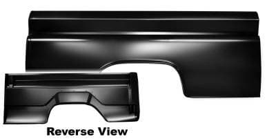 1960 - 1966 Bedside "Fleetside" Short Bed, Right or Left Side