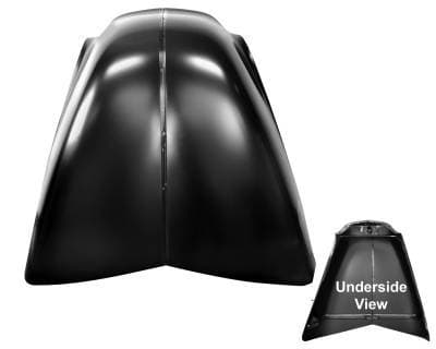 Replacement Hood for 1947 - 1952 Chevy Truck - Custom, No Emblem Holes