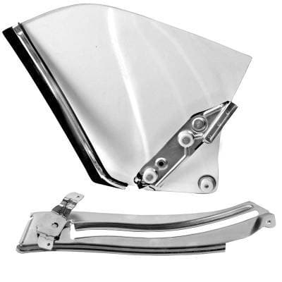 Replacement Quarter Window Assembly 1968 - 1969 Camaro, Firebird Convertible