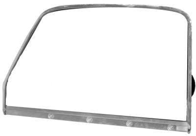 Door Glass w/Chrome Trim for 1947 - 1950 Chevy Truck