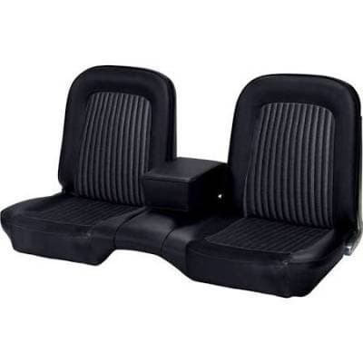 Standard Upholstery for 1968 Mustang Coupe w/Bench Seat (Front & Rear)