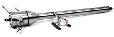 Ididit Universal 35" Tilt Floor Shift Steering Column with id.CLASSIC Ignition - Paintable Steel 