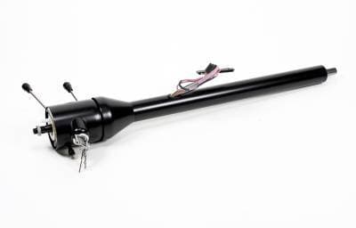 Ididit Universal 35" Tilt Floor Shift Steering Column with id.CLASSIC Ignition - Black