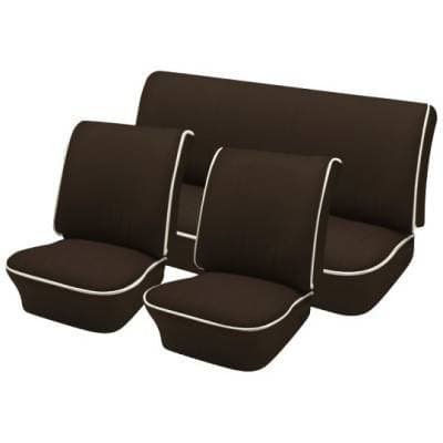 1958-64 VW Volkswagen Bug Beetle Sedan OEM Classic Style Seat Upholstery, Front and Rear