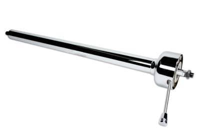 Ididit 32" Straight Classic Floor Shift Steering Column - Chrome