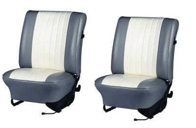 1974-1976 VW Volkswagen Bug Beetle Original Style w/Insert Seat Upholstery, Front Only - Any Color Combo