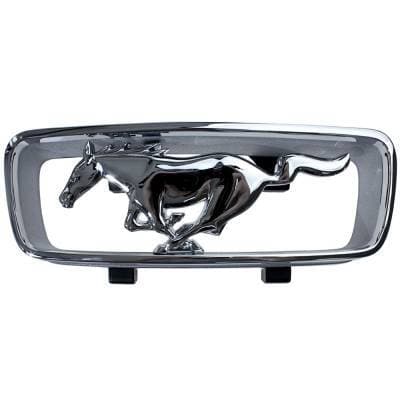 1966 Mustang Standard Running Pony Grille Corral - Chrome