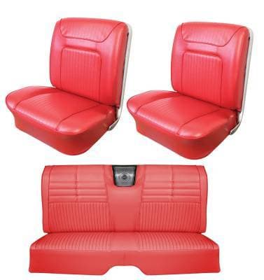 1964 Impala SS Front Bucket & Rear Bench Seat Upholstery 