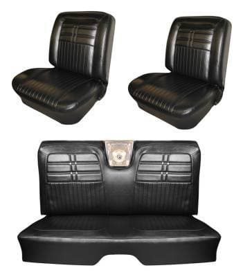1963 Impala Front Bucket & Rear Bench Seat Upholstery