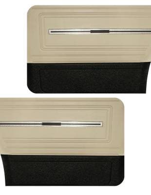 1966 Chevelle/El Camino Pre-Assembled Door Panels - Two Tone