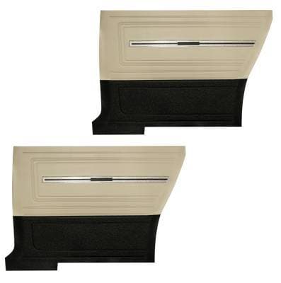 1966 Chevelle Pre-Assembled Rear Quarter Panels - Two Tone