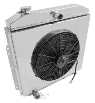 Champion Three Row Radiator Combo for 1953-1956 Ford Truck
