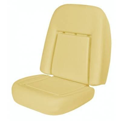 1969 Camaro Coupe, Convertible Deluxe Replacement Bucket Seat Foam