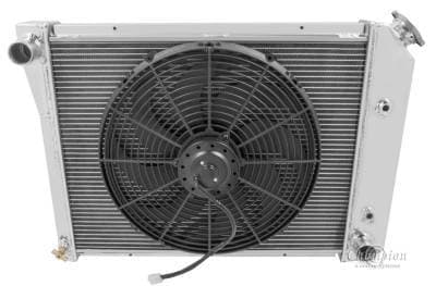 Champion 3 Row Aluminum Radiator for 1965 -1987 Buick, Pontiac, Olds, Chevy w/16" fan CC571