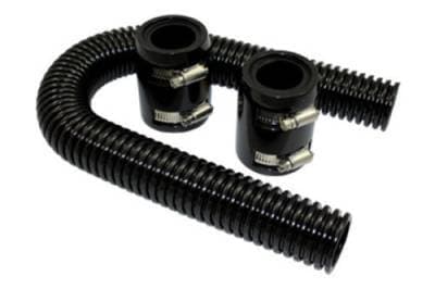 24" Universal Black Radiator Hose Kit
