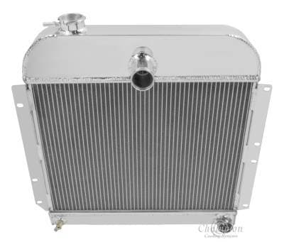 Champion 3 Row Aluminum Radiator for 1941 - 1952 Plymouth Cars CC4152