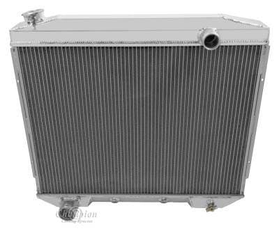 Champion Three Row Radiator for 1957 - 1959 Ford Cars