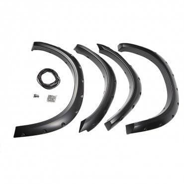 Flat Flare and Fender Liner Kit, Fits 07-14 Jeep Wrangler