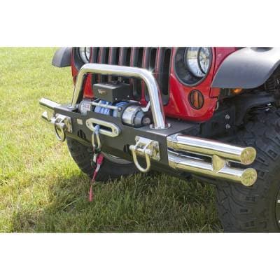 Tube Ends, XHD Modular Front Bumper, Stainless Steel Fits 07 -14 Wrangler