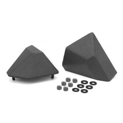 Stubby Ends, XHD Front Bumper, Textured Black Fits 07 -12 Wrangler