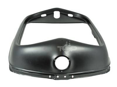 1932 Ford Steel Grill Shell - Black - Smooth Top