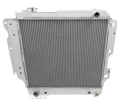 Champion Two Row All Aluminum Radiator 87-06 Jeep Wrangler YJ-TJ EC2101