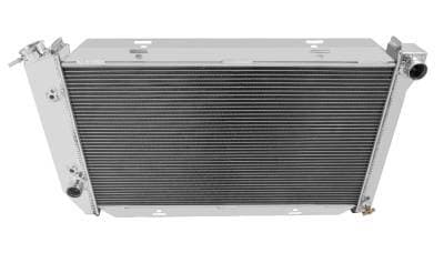 Champion Three Row All Aluminum Radiator 1972-79 FORD 28" CROSSFLOW CC390
