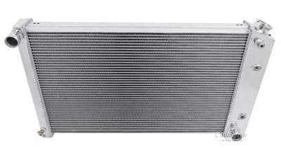 Champion Cooling Two Row All Aluminum Radiator 75-87 GM Cadillac Chevy Buick Pontiac Olds EC162