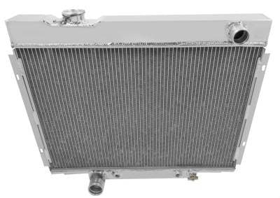 Champion Three Row Aluminum Radiator CC2379 with fill neck on driverside