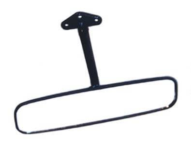 Rear View Mirror w/ Mounting Bracket; 41-75 Willys/Jeep CJ Models