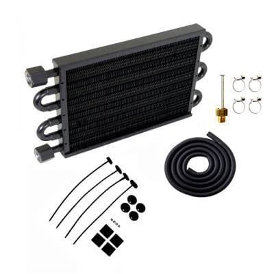 TRANS OIL COOLER 7-1/2x12-3/4"-BLACK