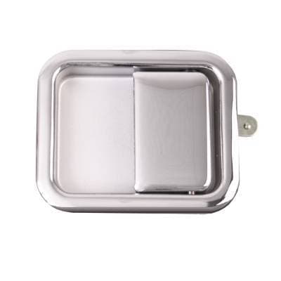 LH Paddle Door Handle, Chrome; 81-06 Jeep CJ/Wrangler YJ/TJ
