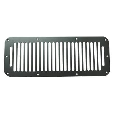Cowl Vent Cover, Black; 76-95 Jeep CJ/Wrangler YJ