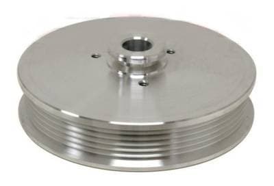 Power Steering Pulley for 5.0 Mustang 1979 to 1993 Polished Billet Aluminum