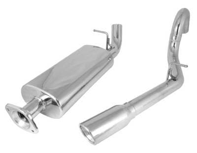 Cat Back Exhaust System; 04-06 Jeep Wrangler Unlimited LJ
