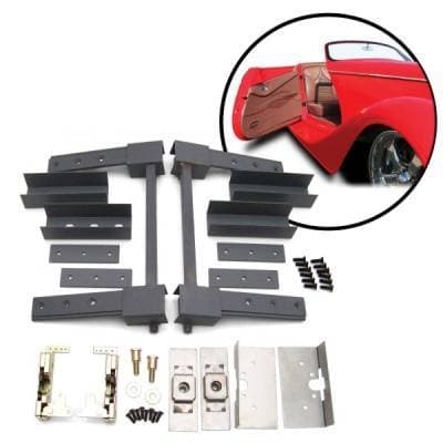 Two Door Pre-aligned Suicide Hidden Hinge System Superkit