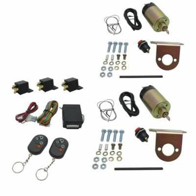 8 Function 35 - 50 lb. Remote Shaved Door Popper Kit