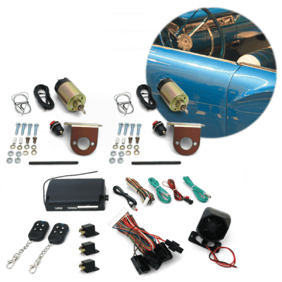 8 Function 50 - 108  lb. Remote Shaved Door Popper Kit