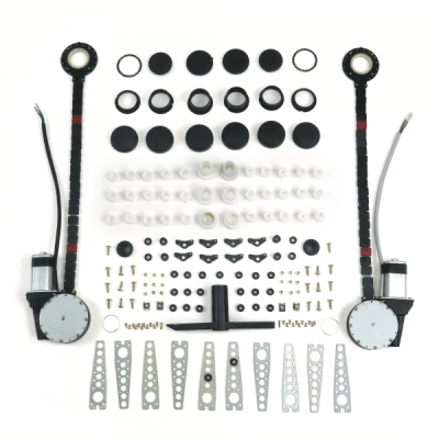 2-Door Uwire Universal Power Window Kit with No Switches