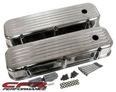1965-95 Chevy Big Block 396-427-454-502 Tall Aluminum Ball-Milled Billet Valve Covers